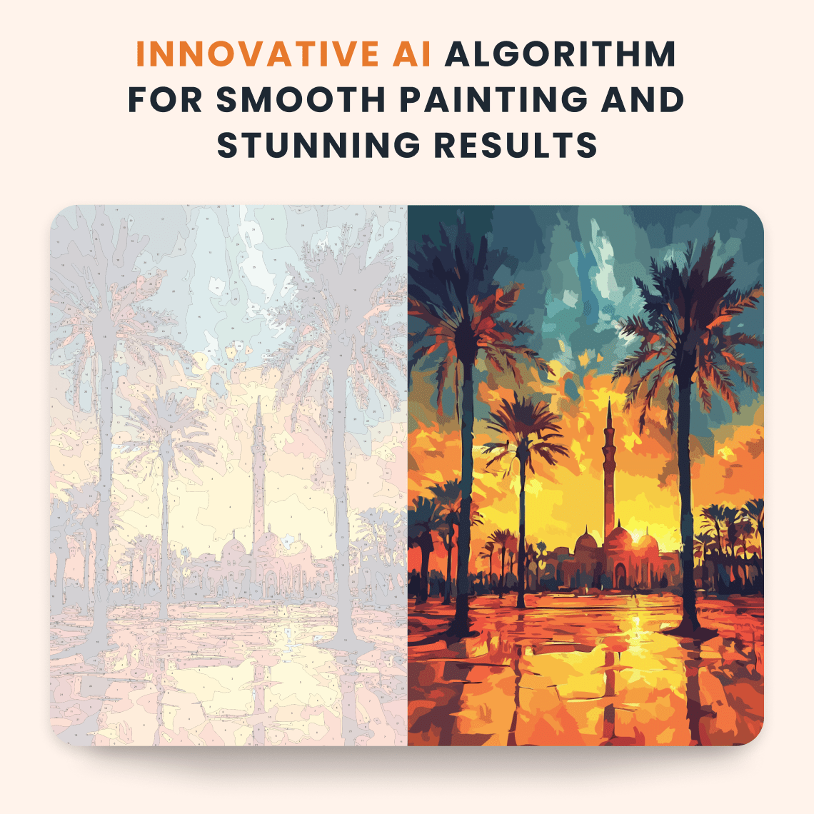 Paint by numbers - Divine Light - MyArt