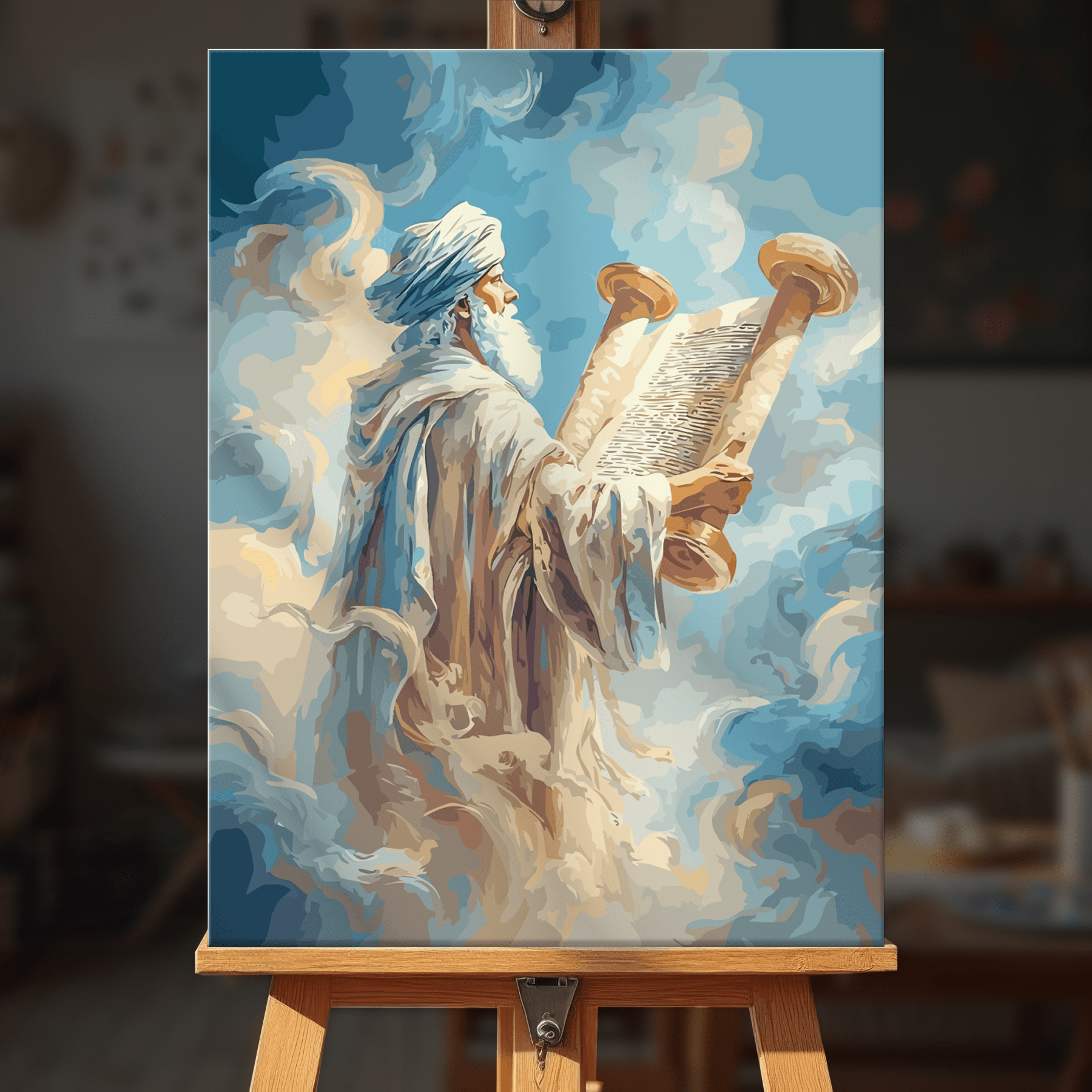 Paint by numbers - Divine Scroll - MyArt