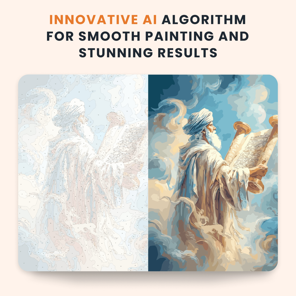 Paint by numbers - Divine Scroll - MyArt