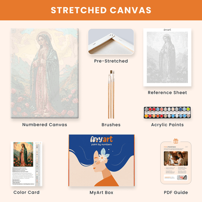 Paint by numbers - Divine Serenity - MyArt