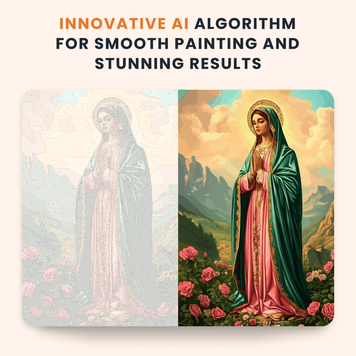 Paint by numbers - Divine Serenity - MyArt