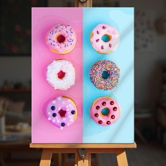 Paint by numbers - Donut Party - MyArt