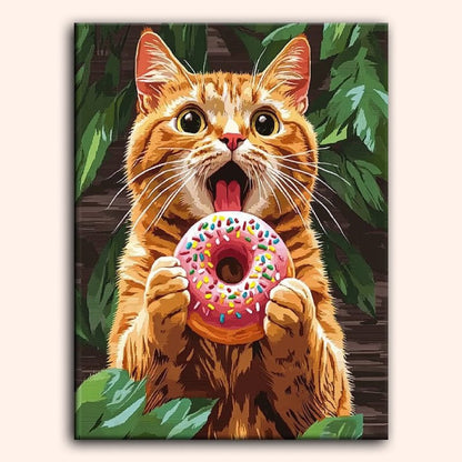 Paint by numbers - Donut Thief - MyArt