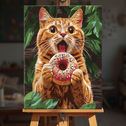 Paint by numbers - Donut Thief - MyArt