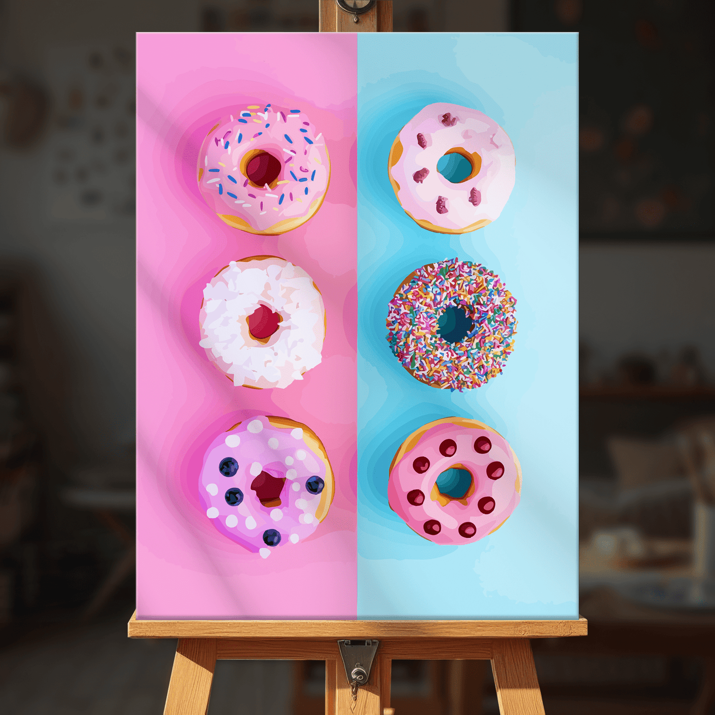 Paint by numbers - Donut Party - MyArt