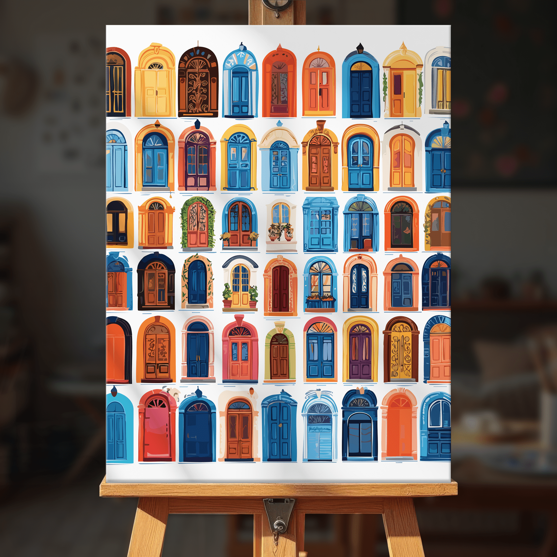 Paint by numbers - Doors of Time - MyArt