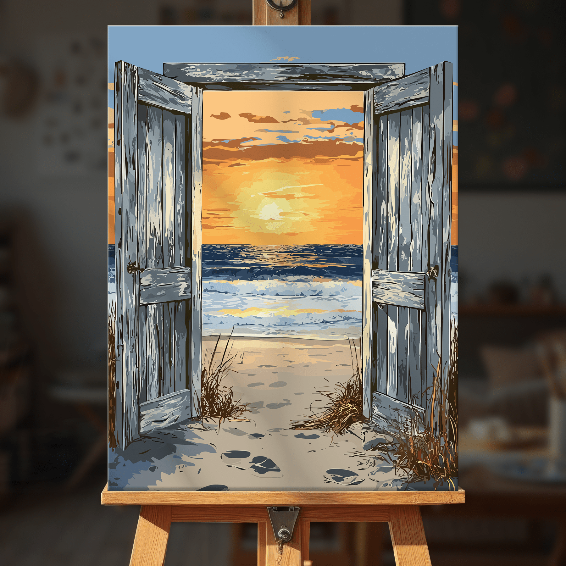 Paint by numbers - Doorway to Serenity - MyArt