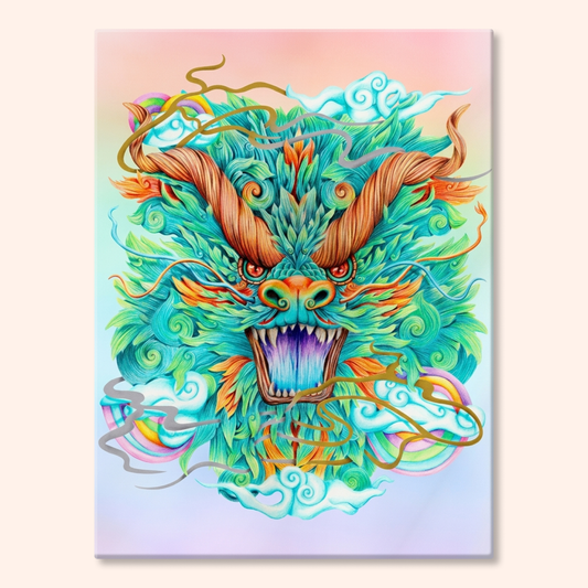 Paint by numbers - Dragon Reign - MyArt