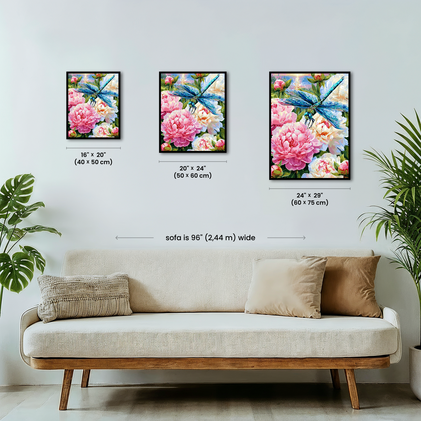 Dragonfly Peonies