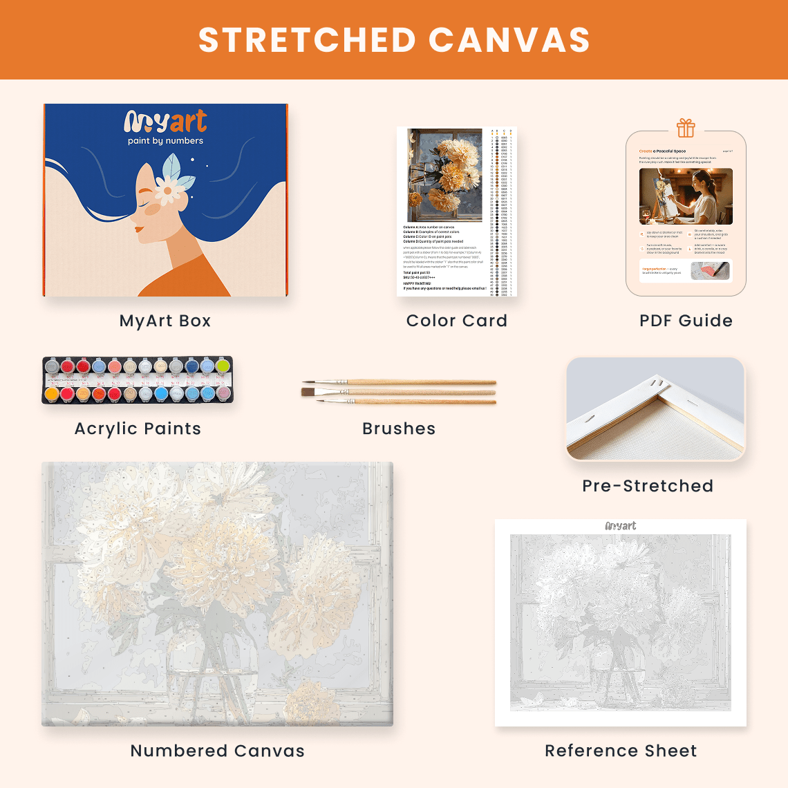 Paint by numbers - Dreamers Wish - MyArt