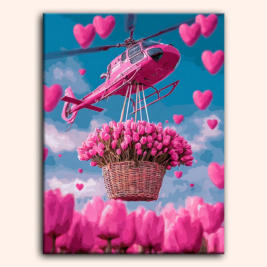Paint by numbers - Dreamy Petals - MyArt