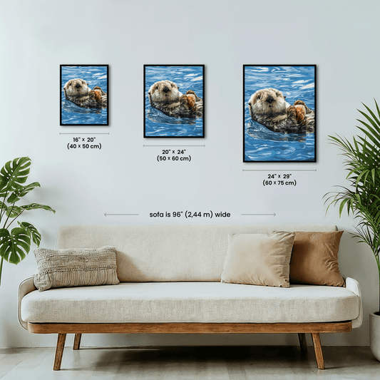 Paint by numbers - Drift Otter - MyArt