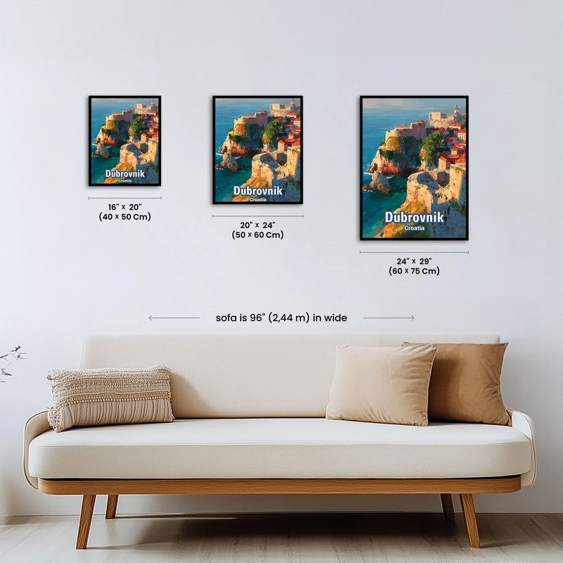 Paint by numbers - Dubrovnik Walls - MyArt