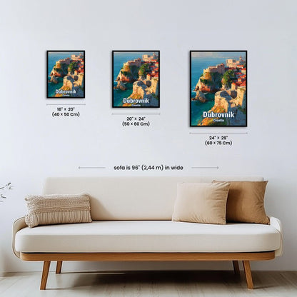 Paint by numbers - Dubrovnik Walls - MyArt