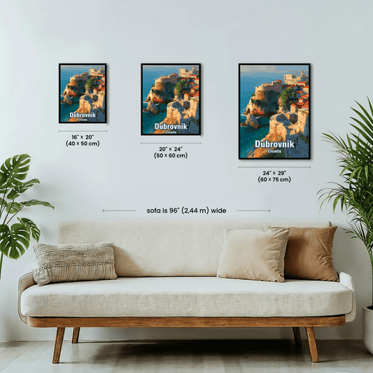 Paint by numbers - Dubrovnik Walls - MyArt