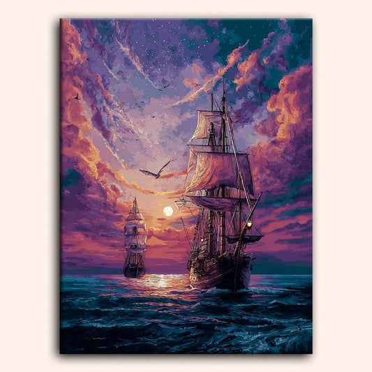 Paint by numbers - Dusklight Journey - MyArt
