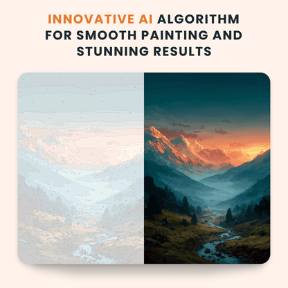 Paint by numbers - Dusky Valley - MyArt