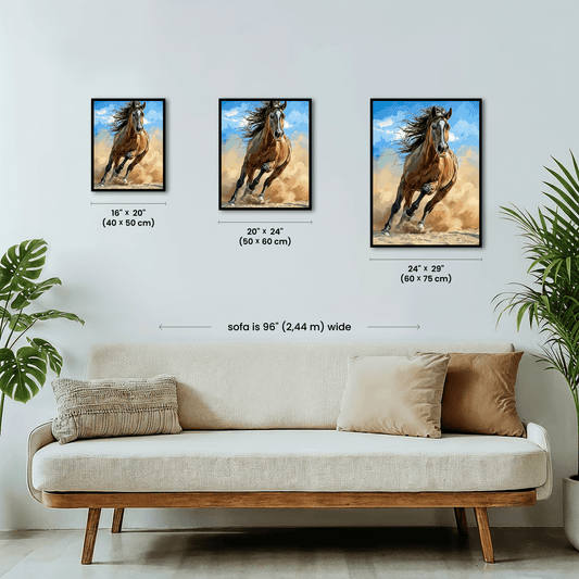 Paint by numbers - Dust Stallion - MyArt