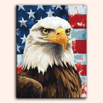 Paint by numbers - Eagle Honor - MyArt
