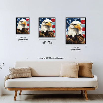 Paint by numbers - Eagle Honor - MyArt