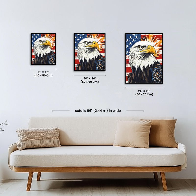 Paint by numbers - Eagle Pride - MyArt