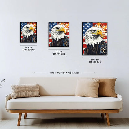Paint by numbers - Eagle Pride - MyArt