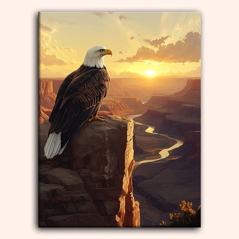 Paint by numbers - Eagle Watch - MyArt