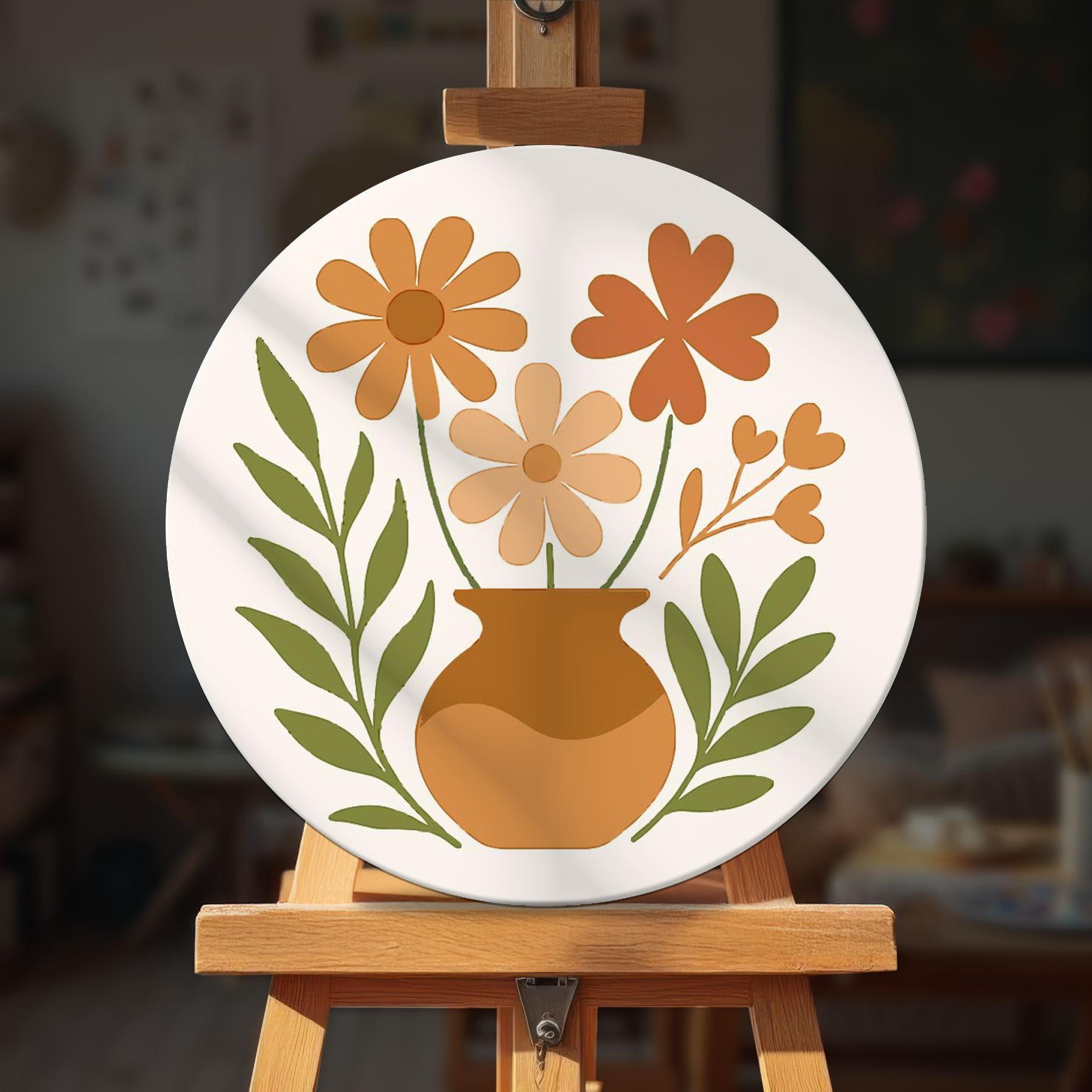 Paint by numbers - Earthy Bouquet - MyArt