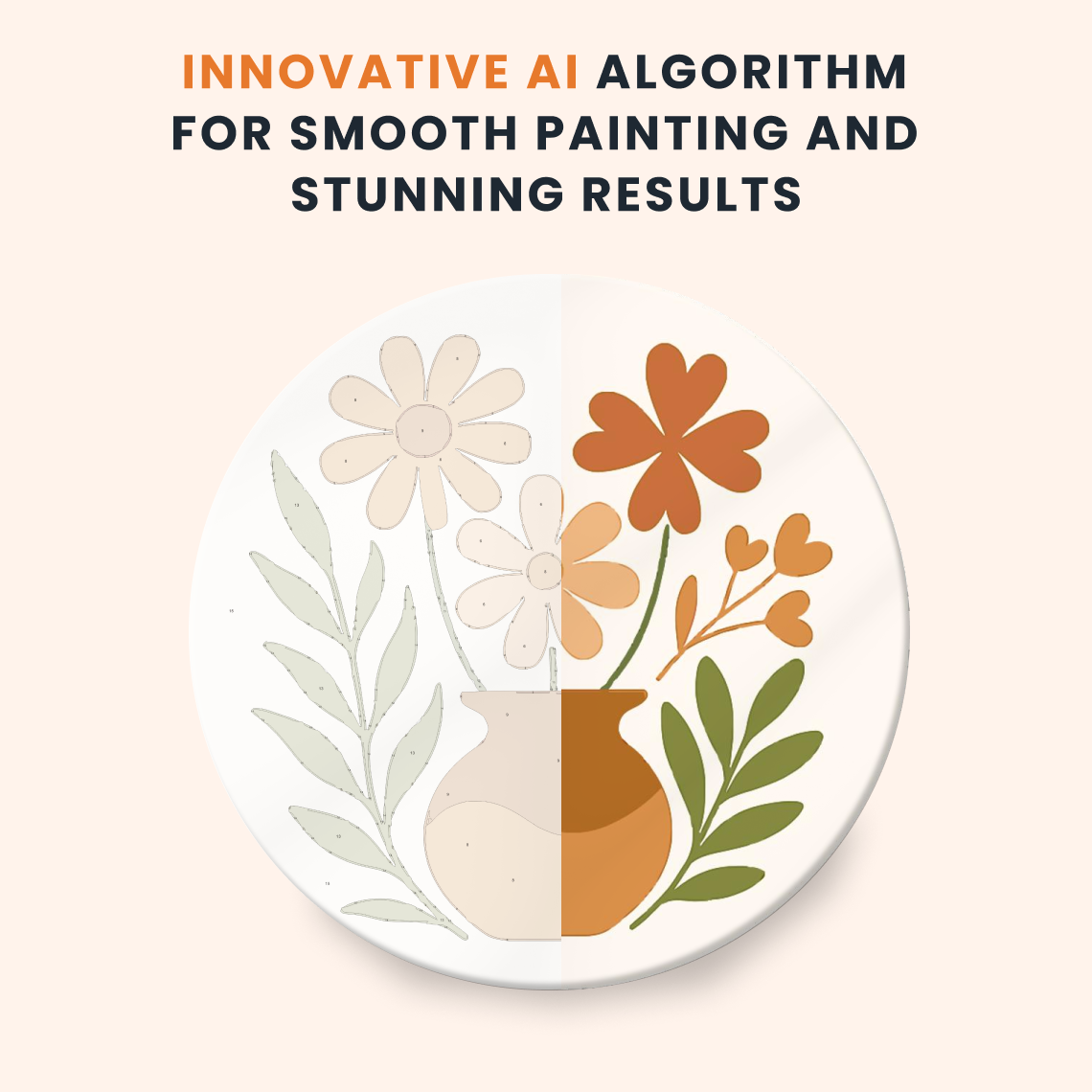 Paint by numbers - Earthy Bouquet - MyArt