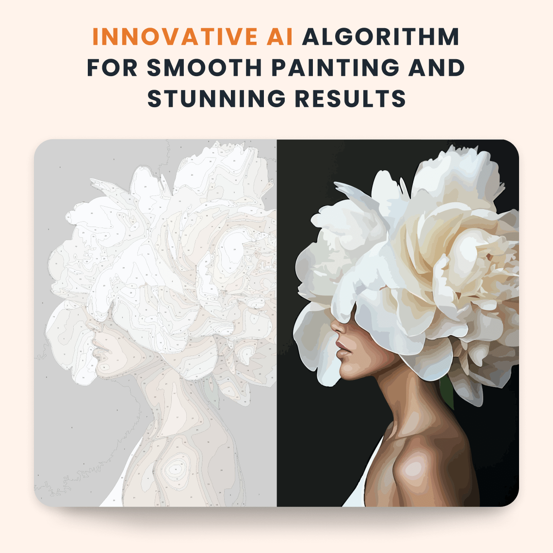 Paint by numbers - Echoes of Petals - MyArt