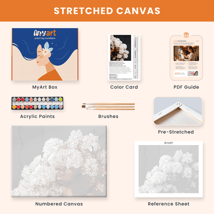 Paint by numbers - Eclipse of Blooms - MyArt