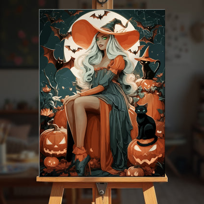 Paint by numbers - Elegant Witch - MyArt