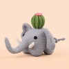 Elephant with Cactus