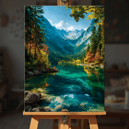 Paint by numbers - Emerald Forest - MyArt