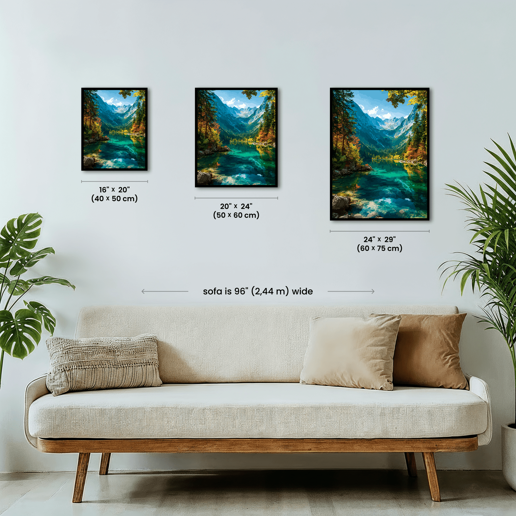 Paint by numbers - Emerald Forest - MyArt