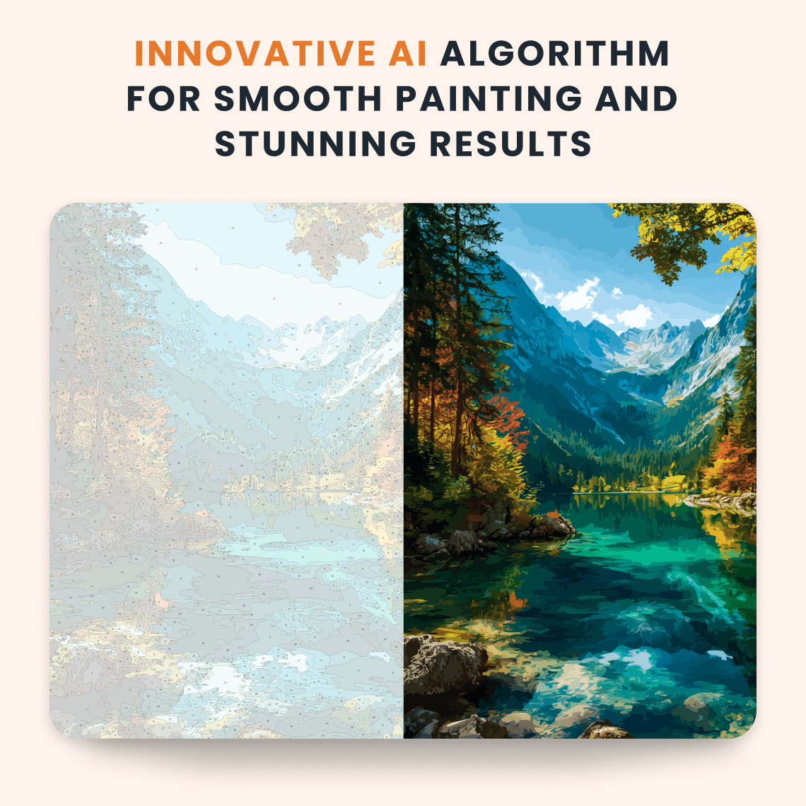 Paint by numbers - Emerald Forest - MyArt