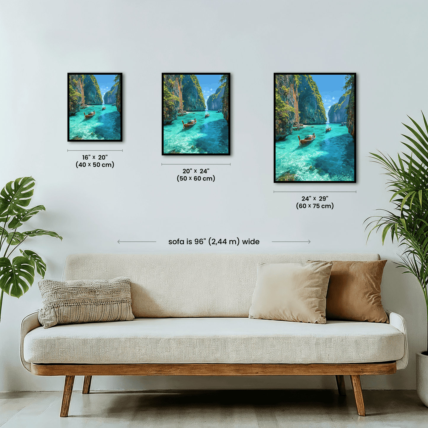 Paint by numbers - Emerald Lagoon - MyArt