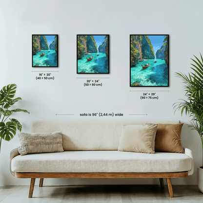 Paint by numbers - Emerald Lagoon - MyArt