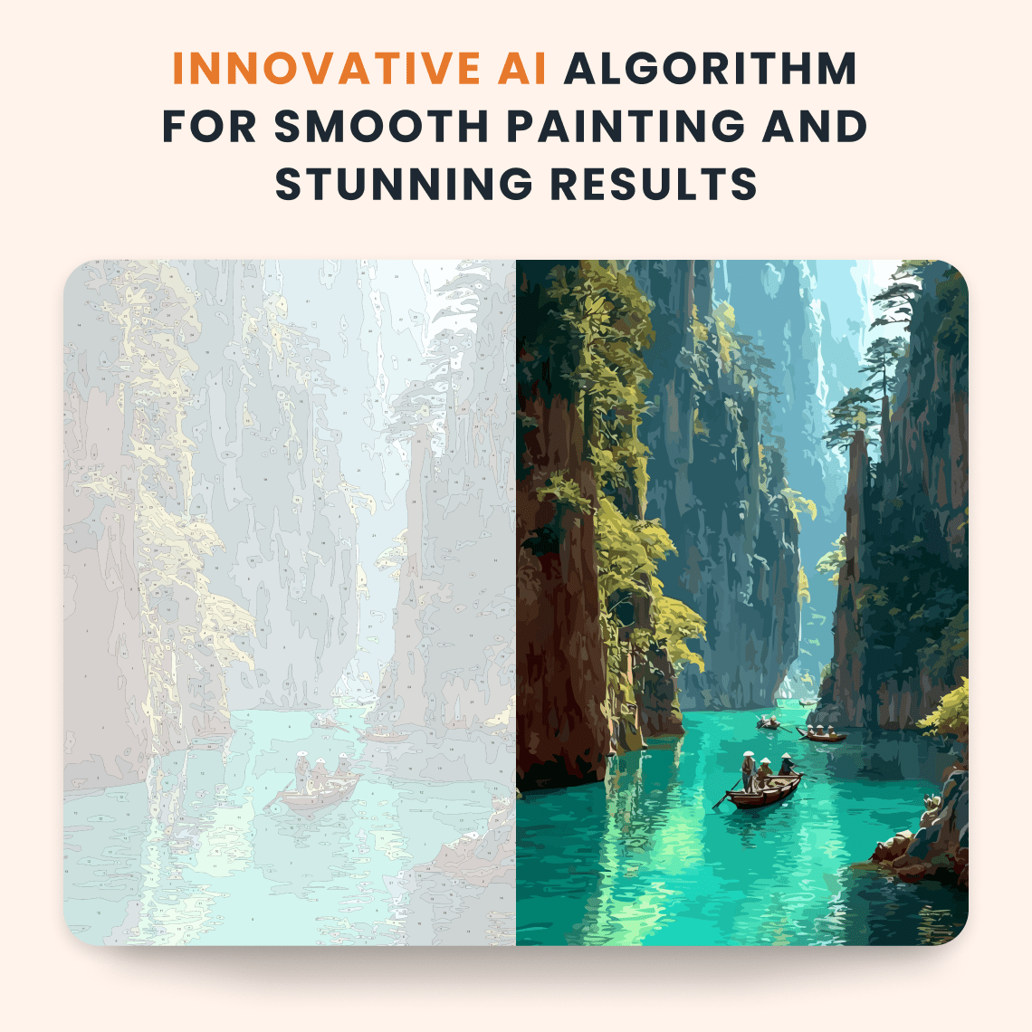 Paint by numbers - Emerald Passage - MyArt