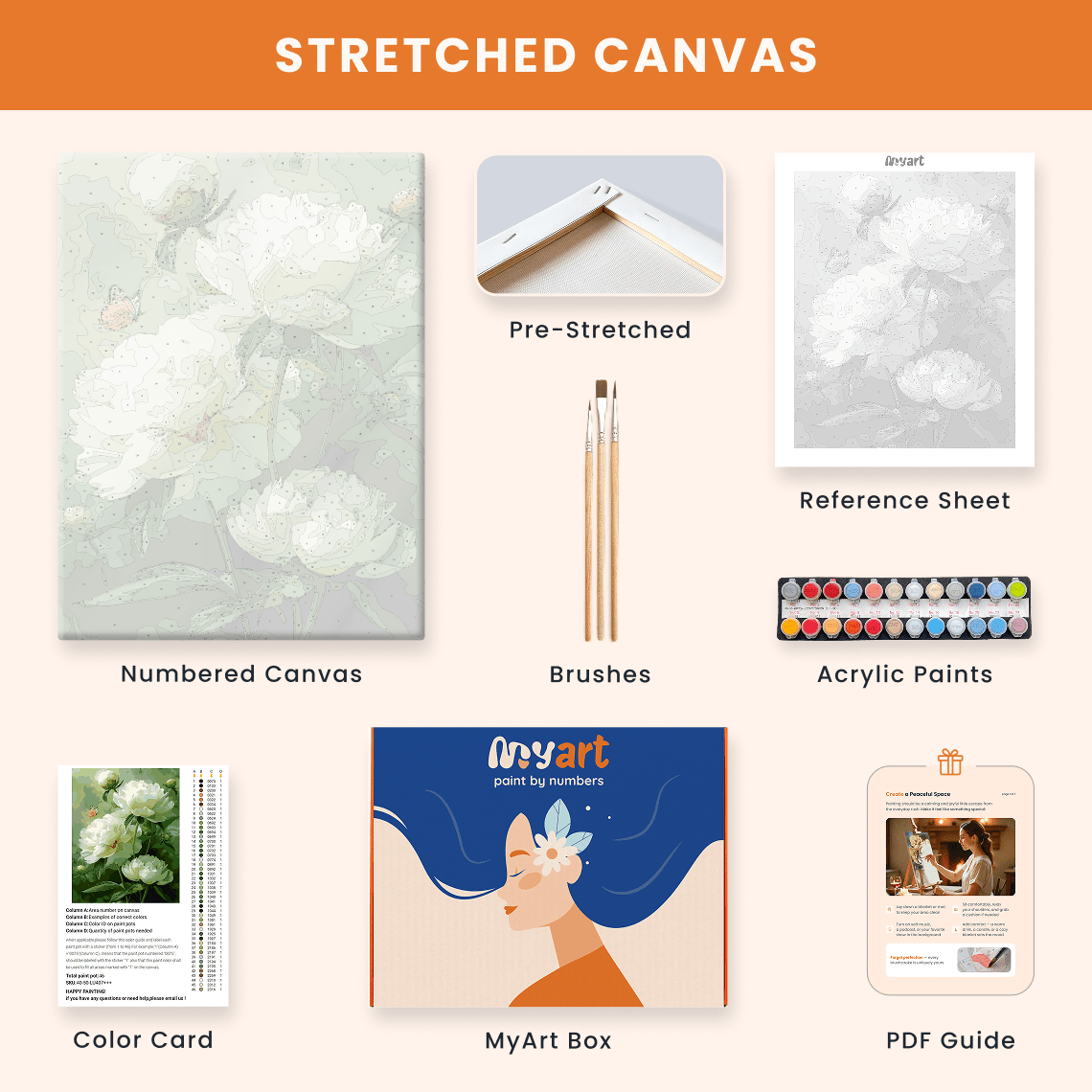 Paint by numbers - Eternal Bouquet - MyArt