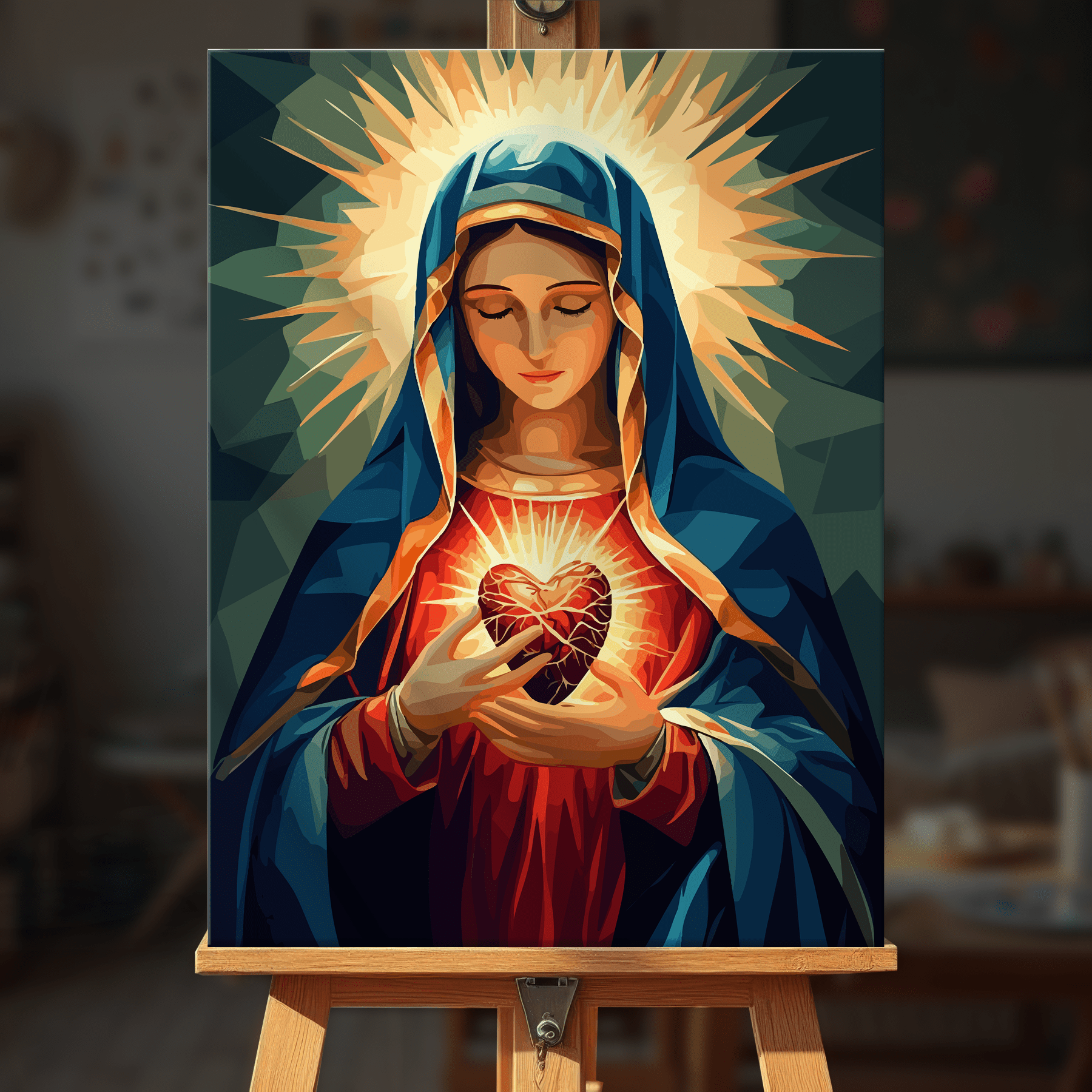 Paint by numbers - Eternal Prayer - MyArt