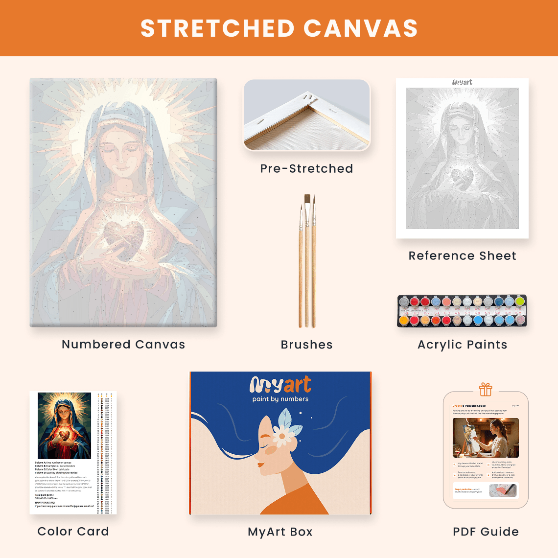 Paint by numbers - Eternal Prayer - MyArt