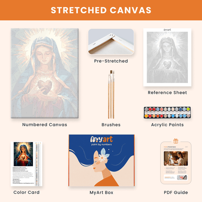 Paint by numbers - Eternal Prayer - MyArt