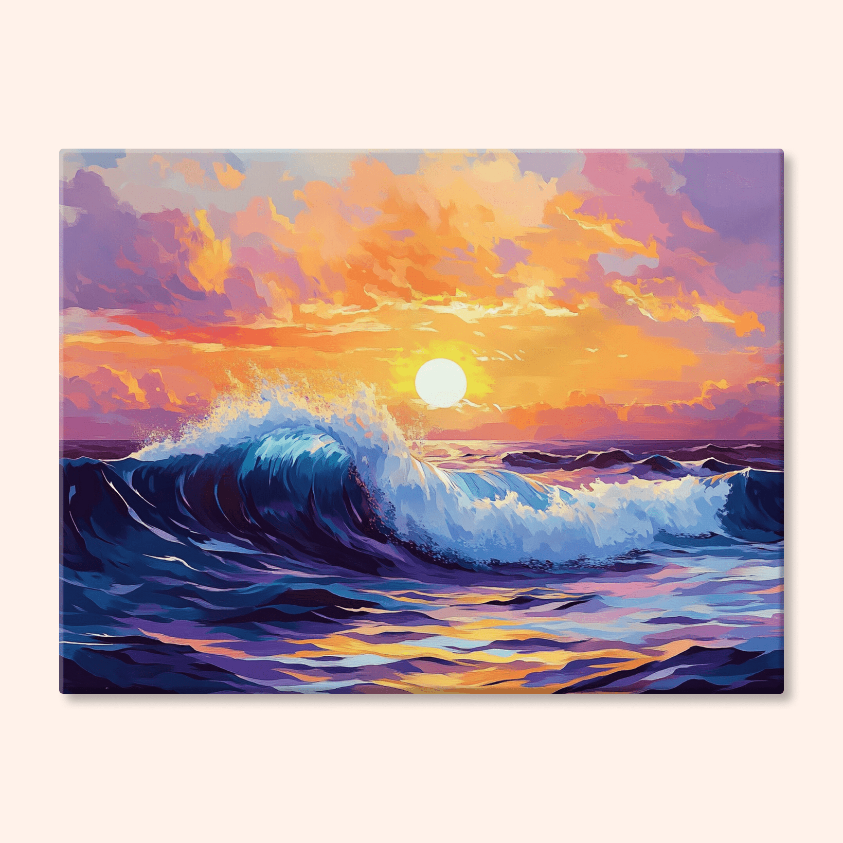 Paint by numbers - Eternal Wave - MyArt