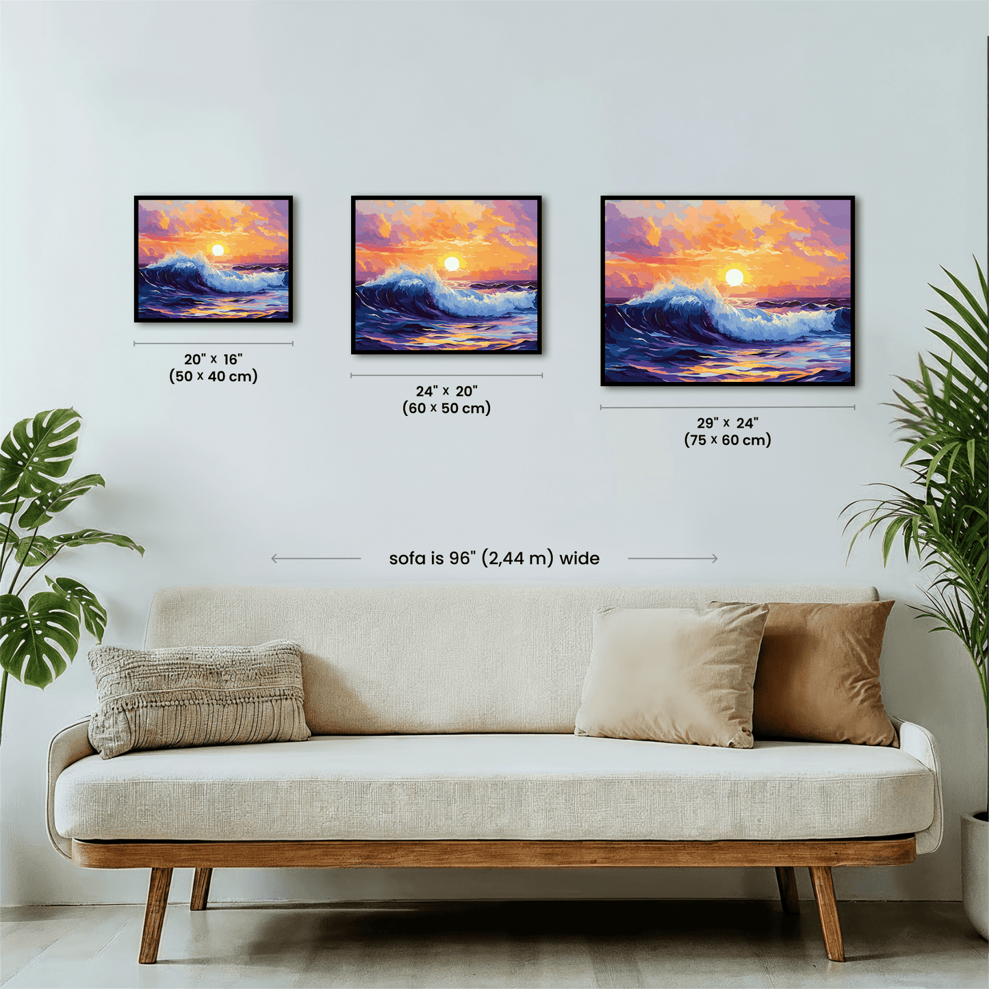 Paint by numbers - Eternal Wave - MyArt