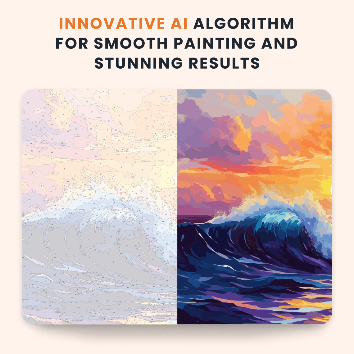 Paint by numbers - Eternal Wave - MyArt