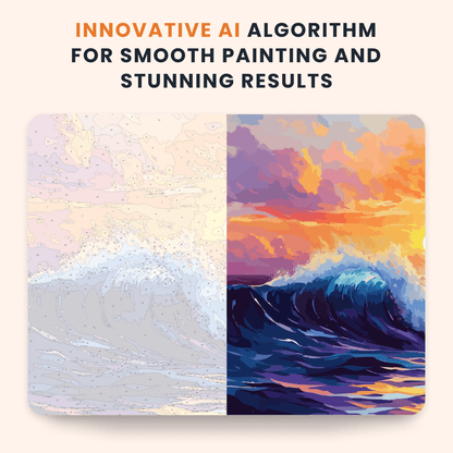 Paint by numbers - Eternal Wave - MyArt