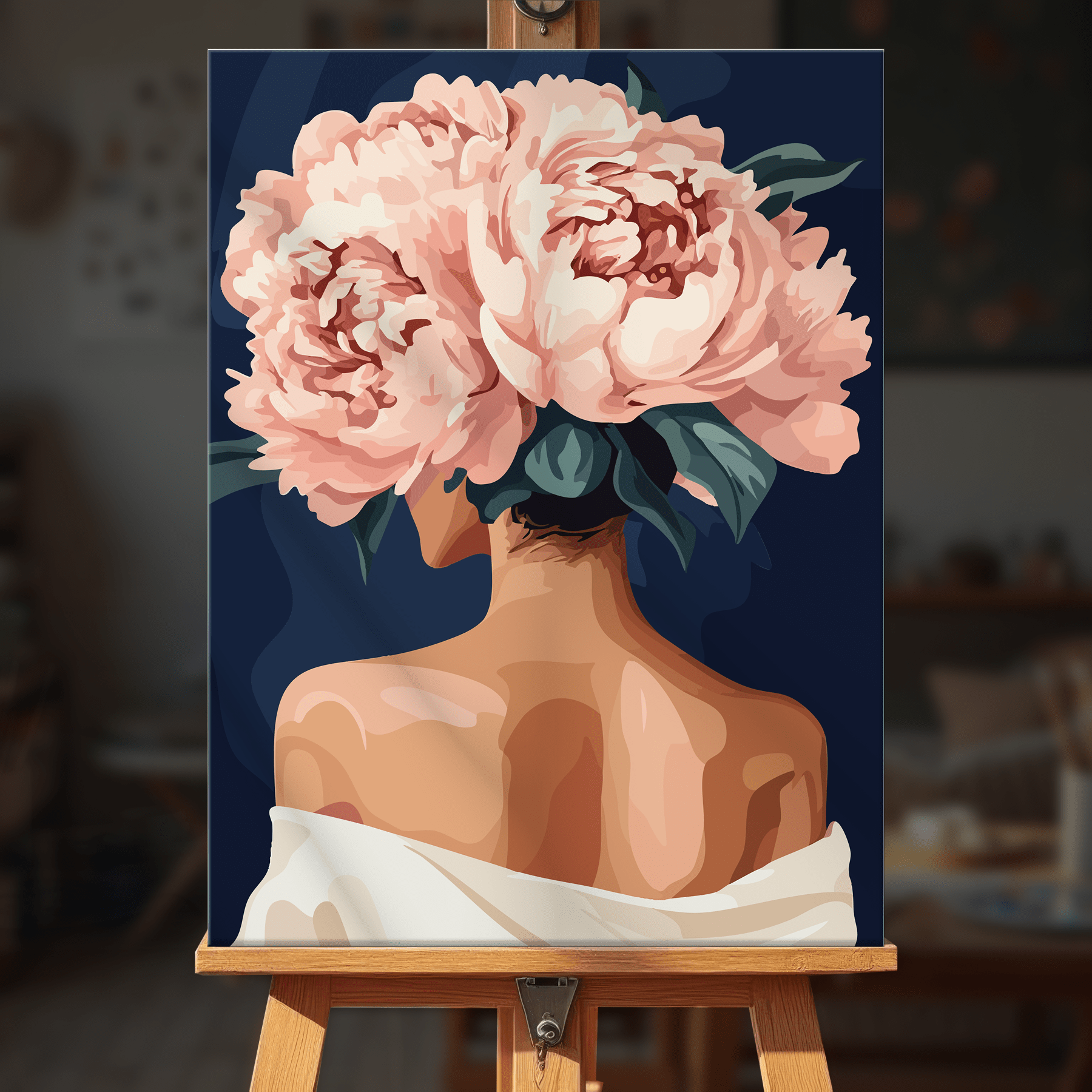 Paint by numbers - Ethereal Backdrop - MyArt