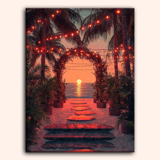 Paint by numbers - Evening Aisle - MyArt