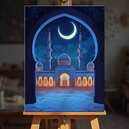 Paint by numbers - Evening Lanterns - MyArt